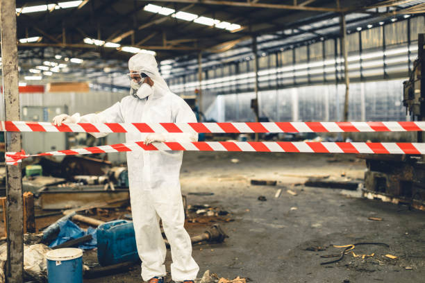Professional Unattended Death Cleanup technician working in Stella, NE